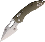 Microtech Stitch Ram-Lok OD Green Fluted G10 Folding Stonewash M390MK Pocket Knife 16025