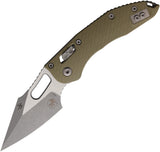 Microtech Stitch Ram-Lok OD Green Fluted G10 Folding Apocalyptic M390MK Pocket Knife 16090