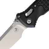 Microtech Socom Elite Ram-Lok Black Frag Aluminum Folding M390MK Knife 160RL10FR