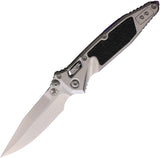 Microtech Socom Marfione Ram-Lok Stonewash Titanium & Traction Folding M390MK Spear Pt Knife 160RL10SMS4