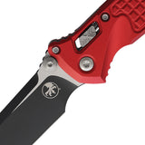 Microtech Socom Ram-Lok Red Frag Aluminum Folding Two-Tone M390MK Knife 160RL1FRRD