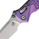 Microtech Socom Marfione Ram-Lok Purple Haze Frag Titanium Folding M390MK Tanto Knife 161RL10FRMS6