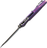 Microtech Socom Marfione Ram-Lok Purple Haze Frag Titanium Folding M390MK Tanto Knife 161RL10FRMS6