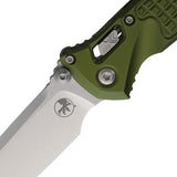 Microtech Socom Ram-Lok OD Green Frag Aluminum Folding M390MK Tanto Knife 161RL10FROD