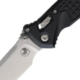 Microtech Socom Ram-Lok Black Frag Aluminum Folding M390MK Tanto Knife 161RL10FR