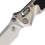 Microtech Socom Marfione Ram-Lok Stonewash Titanium & Traction Folding M390MK Tanto Knife 161RL10MS3