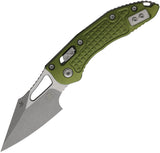 Microtech Mini Stitch Ram-Lok OD Green Frag Aluminum Folding Apocalyptic M390MK Knife 169MRL10APFR