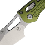 Microtech Mini Stitch Ram-Lok OD Green Frag Aluminum Folding M390MK Knife 169MRL10FROD