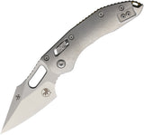 Microtech Stitch Ram-Lok Marfione Stonewash Titanium Folding M390MK Knife 169RL10MS1