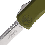 Microtech Automatic Hera II OTF Knife OD Green Aluminum Recurve Blade 170510OD