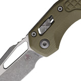Microtech Standard Issue MSI Ram-Lok OD Green Frag G10 Folding Apocalyptic M390MK Knife 21010APFRGTO