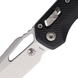 Microtech Standard Issue MSI Ram-Lok Black Fluted G10 Folding Bohler M390MK Knife 21010FLGTBK