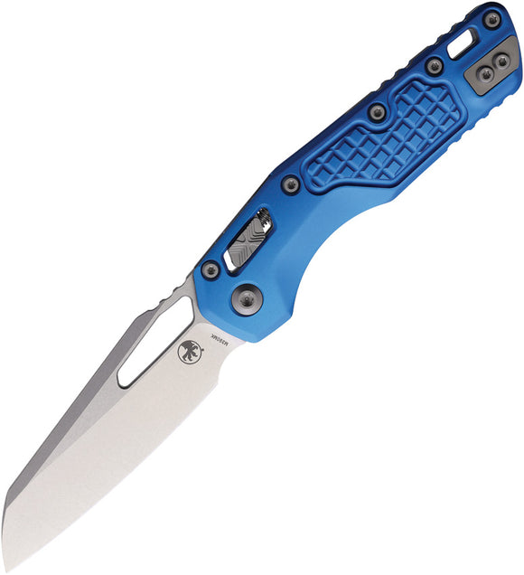 Microtech Standard Issue MSI Ram-Lok Blue Frag Aluminum Folding M390MK Knife 21010FRBL
