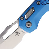 Microtech Standard Issue MSI Ram-Lok Blue Frag Aluminum Folding M390MK Knife 21010FRBL
