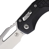 Microtech Standard Issue MSI Ram-Lok Black Frag G10 Folding Bohler M390MK Knife 21010FRGTBK