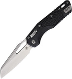 Microtech Standard Issue MSI Ram-Lok Black Frag G10 Folding Bohler M390MK Knife 21010FRGTBK