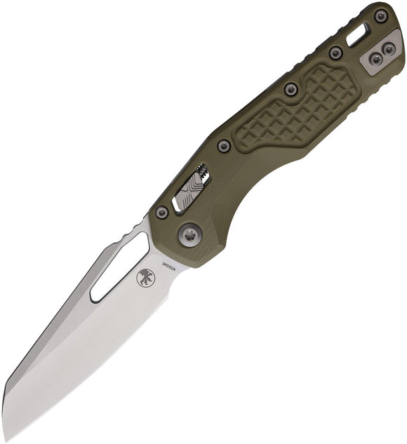 Microtech Standard Issue MSI Ram-Lok OD Green Frag G10 Folding M390MK Knife 21010FRGTOD