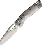 Microtech Standard Issue MSI Marfione Ram-Lok Stonewash Titanium Folding M390MK Knife 21010MS1