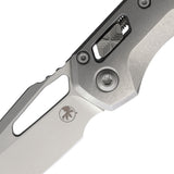 Microtech Standard Issue MSI Marfione Ram-Lok Stonewash Titanium Folding M390MK Knife 21010MS2