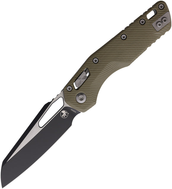 Microtech Standard Issue MSI Ram-Lok OD Green Fluted G10 Folding M390MK Knife 2101FLGTOD