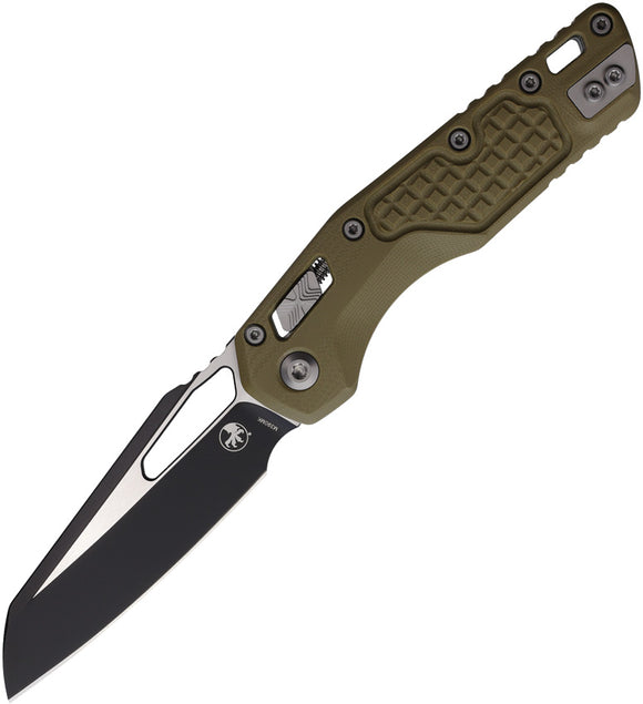 Microtech Standard Issue MSI Ram-Lok OD Green Frag Aluminum Folding M390MK Knife 2101FRGTOD