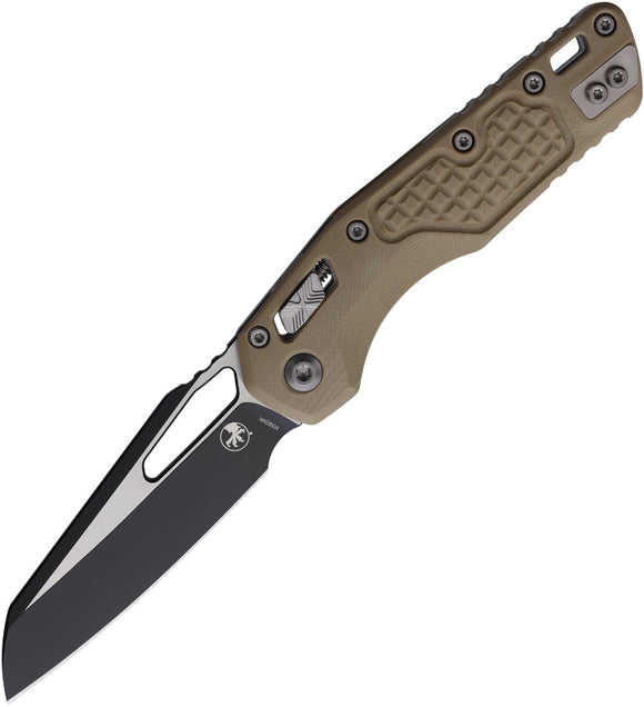 Microtech Standard Issue MSI Ram-Lok Tan Frag G10 Folding Bohler M390MK Knife 2101FRGTTA