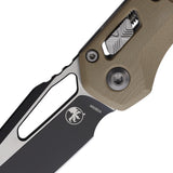 Microtech Standard Issue MSI Ram-Lok Tan Frag G10 Folding Bohler M390MK Knife 2101FRGTTA