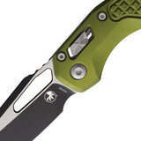 Microtech Standard Issue MSI Ram-Lok OD Green Frag Aluminum Folding M390MK Knife 2101FROD