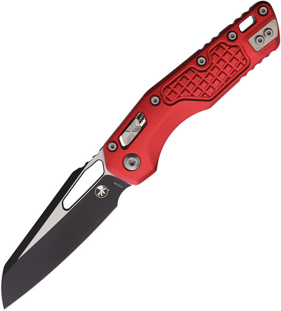 Microtech Standard Issue MSI Ram-Lok Red Frag Aluminum Folding Bohler M390MK Knife 2101FRRD