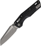 Microtech Standard Issue MSI Mini Ram-Lok Black Frag Aluminum Folding Apocalyptic M390MK Knife 210M10APFR