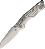 Microtech Standard Issue MSI Mini Marfione Ram-Lok Stonewash Frag Titanium Folding M390MK Knife 210M10FRMS3