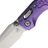 Microtech Standard Issue MSI Mini Marfione Ram-Lok Purple Haze Frag Titanium Folding M390MK Knife 210M10FRMS6