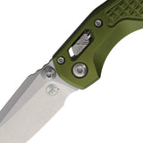 Microtech Standard Issue MSI Mini Ram-Lok OD Green Frag Aluminum Folding M390MK Knife 210M10FROD