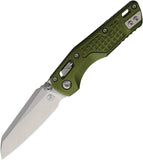 Microtech Standard Issue MSI Mini Ram-Lok OD Green Frag Aluminum Folding M390MK Knife 210M10FROD