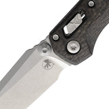 Microtech Standard Issue MSI Mini Marfione Ram-Lok Carbon Fiber Folding M390MK Knife 210M10MS10