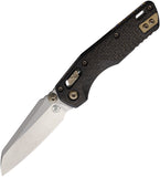 Microtech Standard Issue MSI Mini Marfione Ram-Lok Carbon Fiber Folding M390MK Knife 210M10MS11