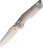 Microtech Standard Issue MSI Mini Marfione Ram-Lok Stonewash Titanium Folding M390MK Knife 210M10MS3