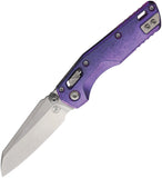 Microtech Standard Issue MSI Mini Marfione Ram-Lok Purple Haze Titanium Folding M390MK Knife 210M10MS6
