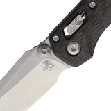 Microtech Standard Issue MSI Mini Marfione Ram-Lok Carbon Fiber Folding M390MK Knife 210M10MS9