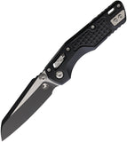 Microtech Standard Issue MSI Mini Ram-Lok Black Frag Aluminum Folding M390MK Knife 210M1FR
