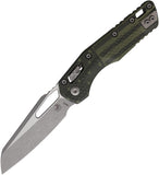 Microtech Standard Issue MSI Ram-Lok Tri-Grip Flag Polymer Folding Apocalyptic M390MK Knife 210T10APPMFL