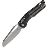 Microtech Standard Issue MSI Ram-Lok Tri-Grip Flag Polymer Folding Apocalyptic M390MK Knife 210T10APPMFL
