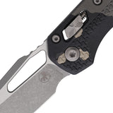 Microtech Standard Issue MSI Ram-Lok Tri-Grip Tactical Camo Polymer Folding M390MK Knife 210T10APPMTC