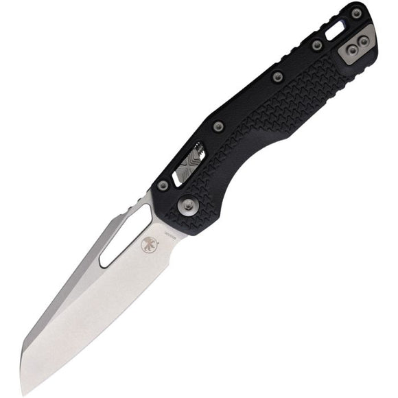 Microtech Standard Issue MSI Ram-Lok Tri-Grip Black Polymer Folding M390MK Knife 210T10PMBKA1
