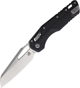 Microtech Standard Issue MSI Ram-Lok Tri-Grip Black Polymer Folding M390MK Knife 210T10PMBK