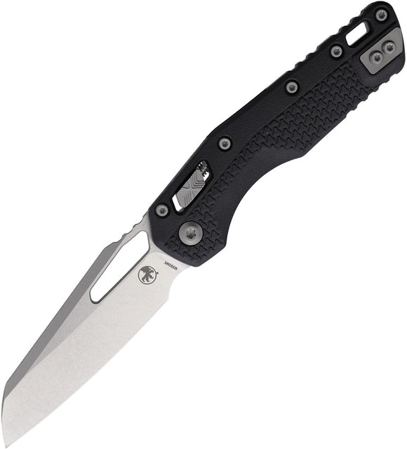 Microtech Standard Issue MSI Ram-Lok Tri-Grip Black Polymer Folding M390MK Knife 210T10PMBK
