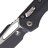 Microtech Standard Issue MSI Ram-Lok Tri-Grip Sniper Gray Polymer Folding M390MK Knife 210T1PMCSG