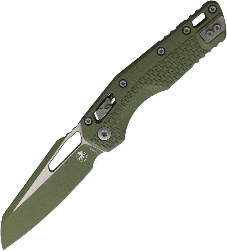 Zero Tolerance Titanium CPM-20CV Green Carbon Fiber Onlay Folding