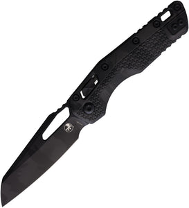 Microtech Standard Issue MSI Ram-Lok Tri-Grip Midnight Tiger Camo Polymer Folding M390MK Knife 210T1PMMTCX8