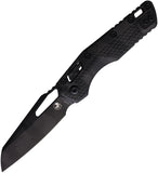 Microtech Standard Issue MSI Ram-Lok Tri-Grip Midnight Tiger Camo Polymer Folding M390MK Knife 210T1PMMTCX8